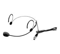 Omnitronic UHF-300 ad archetto Microfono vocale Mini XLR