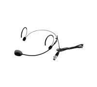 OMNITRONIC UHF-300 Microfono ad Archetto Nero per Trasmettitori UHF