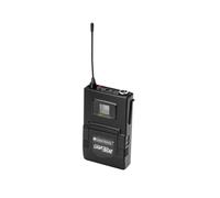 OMNITRONIC UHF-502 Bodypack con Microfono Lavalier 823-832MHz Arancione - Trasme