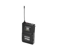 OMNITRONIC - Trasmettitore Tascabile Per Microfoni Uhf-502 Microfono Lavalier 10 Mw Arancione - SPEDIZIONE GRATUITA