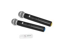 OMNITRONIC UWM-2HH - Set di 2 microfoni wireless USB per prodotti Omnitronic compatibili
