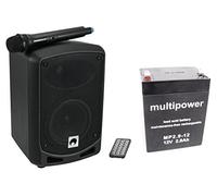 Omnitronic WAMS-65BT Mobiler PA altoparlante 1 pezzo