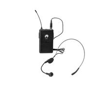 OMNITRONIC WAMS-12 Trasmettitore Tascabile con Microfono Cardioide 865MHz per Se