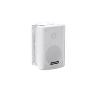 OMNITRONIC WP-4W: Altoparlante da Parete ELA 100V, 20W RMS, Bianco