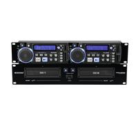 OMNITRONIC XCP-2800 Dual CD Player per DJ con Anti-Shock e Pitch Bend