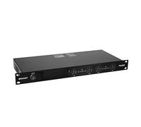 OMNITRONIC XDA-1204 Amplificatore classe D a 4 canali | Amplificatore con alimentatore switch, 4 x 300 W/4 Ohm, 4 x 180 W/8 Ohm, 2 x 600 W/100 V