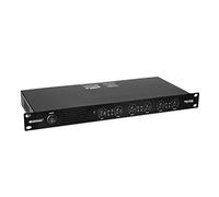 OMNITRONIC XDA-1206 - Amplificatore di a 6 canali, con alimentatore di commutazione, 6 x 200 W/4 Ohm, 4 x 150 W/8 Ohm