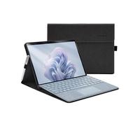 Omnpak Custodia per tablet Surface Pro 11, Pro 10,Pro 9 per Business Custodia con portapenne, angolo di visualizzazione multiplo regolabile, compatibile con la tastiera Type Cover