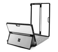 Omnpak Custodia per tablet Surface Pro11,Pro10,Pro 9, custodia business, angolo di visualizzazione multiplo regolabile, compatibile con tastiera di tipo cover