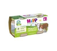 HIPP BIO OMOGENEIZZATO POLLO E VITELLO 2 PEZZI DA 80 G