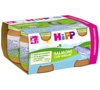 Hipp Salmone Con Verdure Omogeneizzato, 4X80g
