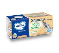 MELLIN OMOG SPIGOLA/VERD 4X80G