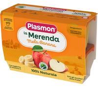 Omogeneizzato La Frutta Dei Bambini Mela E Banana - 24 Vaschette Da 100Gr