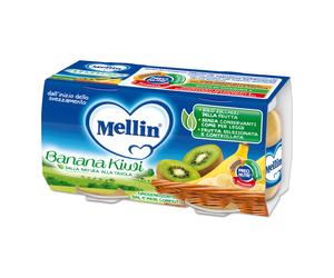 Omogeneizzato Mellin Banana Kiwi 2x100g