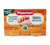 Plasmon Omogeneizzato Tacchino e Patate Dolci – 2 x 120 g