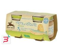 Omogeneizzato trota e verdure Baby Food Bio Alce Nero 80g*2