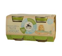 Omogeneizzato trota e verdure baby food bio 2 x 80 g
