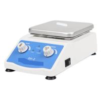 Omogeneizzatore ad Ultrasuoni Agitatore magnetico riscaldante con display digitale, piastra termostatica da laboratorio, velocità regolabile 1600 giri/min