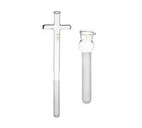Omogeneizzatore in vetro for lisi cellulare, provetta for macinazione di tessuti, 15 ml, omogeneizzatore Dounce for isolamento cellulare, pestello in vetro for macinazione, 1 set