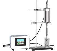 Omogeneizzatore,Macchina Emulsionante da Laboratorio,Volume Campione 2000Ml,con Sonda in Titanio Diametro 8Mm,Staffa,per Un'efficiente Interruzione Cellulare E Miscelazione in Laboratorio