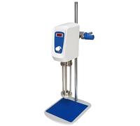 Omogeneizzatore, omogeneizzatore di dispersione ad alta velocità da laboratorio 220 V, macchina emulsionante miscelatore ad alto taglio 200-9000 giri/min. Emulsionatore disperdente(Blue)