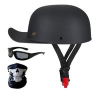 Omologato ECE Vintage Casco Demi-Jet Motociclo Casco Aperto Caschi Uomo Donna Moto Semiaperto Casco Ciotola Adulti Brain-cap Scooter Elettrico Mezzo Casco