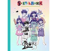 OMORI'S SKETCHBOOK FOR FAN TEEN MEN WOMEN KID: A COOL BLANK PAPER COMPOSITION NOTEBOOK | THICK 100 PAGES FOR WRITING AND NOTE | GREAT GIFTS FOR ADULTS, BOYS AND GIRLS | 7.5 x 9.25 Inches