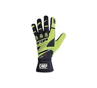 OMP 1596719 Guanti, Giallo/Nero, Set di 2, L