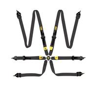 OMP DA00208 CINTURE DI SICUREZZA NERE FIRST 2″ OMOLOGATE FIA 8853-2016 PULL UP