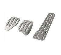 SERIE 3 Pedali con acceleratore lungo ALLUMINIO SABBIATO ARGENTO OA/1010 OMP