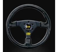 OMP Volante OD/1981/NN - 3 razze, impugnatura PU goffrata, verniciatura epossidica, Ø 33 cm - Nero