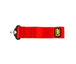 OMP ompeb/578/R - Gancio di Traino in Acciaio Inox Diametro Interno 100 mm, Rosso