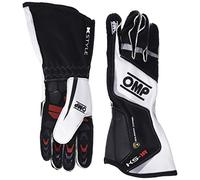 OMP ompkk02740lamb071l ks-1r Guanti collezione, Nero/Bianco/Argento, L