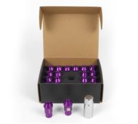 Set Dadi OMP 7075 Violetta 40 mm 20 uds M12 x 1,50