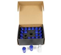 Set Dadi OMP 7075 40 mm M14 x 1,50 20 uds Azzurro