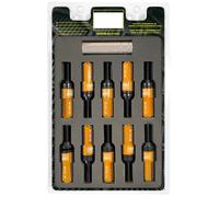 OMP SPEED - Set di viti Performance con protezione in alluminio, M12X1.25, HEX: 17-19, L: 28 mm, colore: arancione