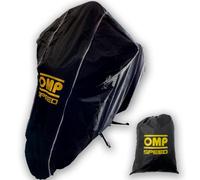 OMP SPEED Telo Moto Impermeabile, Telo Coprimoto Traspirante Oxford 300D, Taglia S, Nero