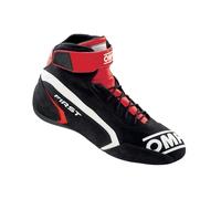 Omp Scarpe First Race My2021 Rosso/Nero Taglia 45 Fia 8856-2018, Mocassino Unisex-Adulto, Standard, EU