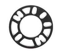 OMP Speed Gioco di 2 Distanziali Universali Spessore: 5mm PCD: 4/5x98-120 CB: Max 78 OD: 151mm Nero Alluminio - OMPS09010501