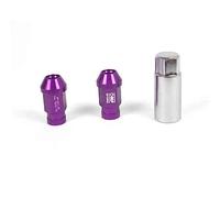 Omp SpeedSET 20 DADI RUOTA M12X1.25 CHIAVE 19 L: 40MM COLORE VIOLA ALLUMINIO 7075