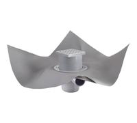 Omp.Tea SET PER DOCCIA A PAVIMENTO "GULLY Q" CON GRIGLIA E FOGLIO TEA - Foglio 1200 x 1200 mm