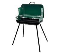 BARBECUE ACCIAIO VERNICIATO 46X28 VALIGIA + COPERCHIO PIC-NIC