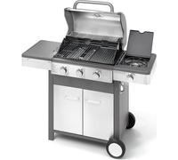 Ompagrill Barbecue 4B Barbecue GPL Ompagrill 4 B INDIANAPOLIS Grigio e Inox 8006339400407