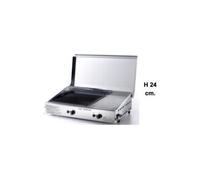 Ompagrill Plancha Doppia A Gas Ghisa Ghisa 4070 Cover M Bistecchiera Piastra