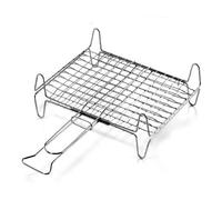 OMPAGRILL - GRATICOLA A RETE CON PIEDINI PER BARBECUE 37 X 27CM. O69004