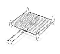 Griglia barbecue Ompagrill Rete Doppia con Piedi A14045