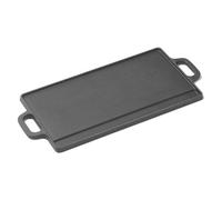 Ompagrill Piastra ghisa (50,8x23cm) double face liscia rigata Nero PIASTRA4323