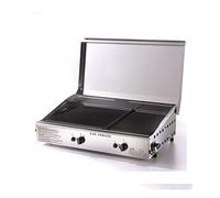 Ompagrill Plancha Doppia A Gas Ghisa Ghisa 4070 Cover M Bistecchiera Piastra