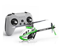 OMPHOBBY M1 V3 PRO 100 Class Mini elicottero RC 3D pronto a volare, azionamento diretto a 6 canali con ricevitore ELRS integrato e controllo di volo OFS3+, micro elicotteri con trasmettitore