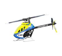 OMPHOBBY M1 V3 PRO 100 Class Size Mini 3D RC elicottero BNF, 6CH Direct Drive con Built-in ELRS Receiver & OFS3+ controllo di volo, motore brushless, 2S LiHV batteria No Controller Giallo